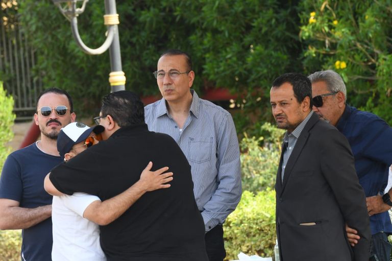 جنازة الفنانة سميحة أيوب