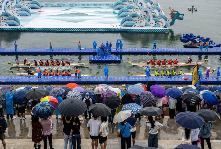 بكين تسجل 8.2 مليون زيارة سياحية خلال عطلة مهرجان قوارب التنين