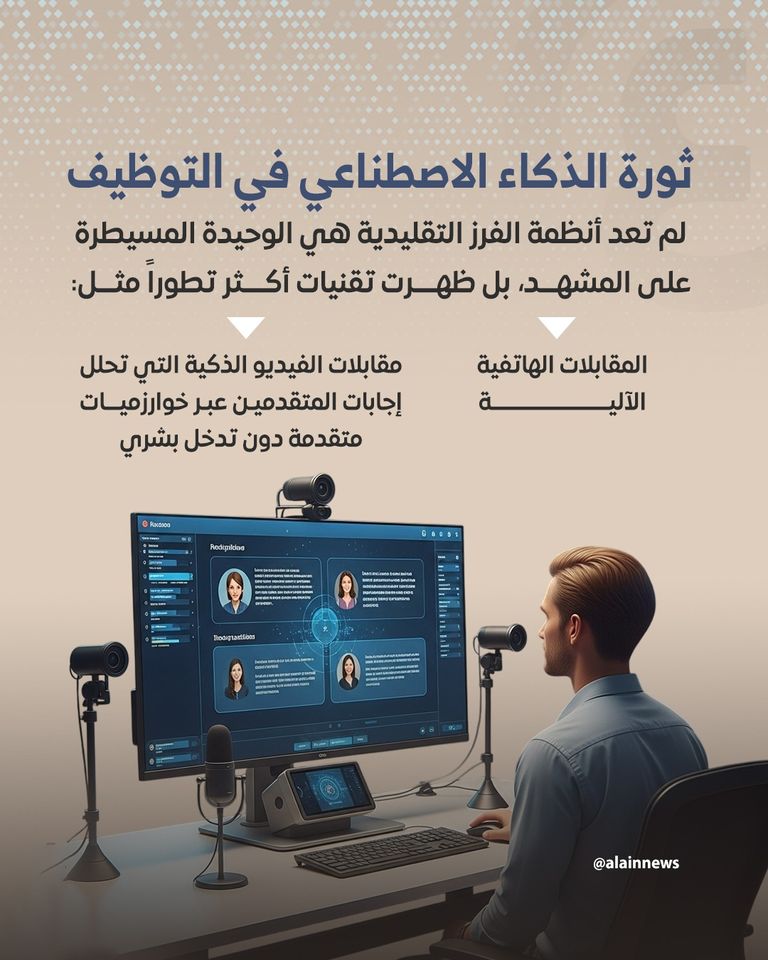 مستقبل التوظيف في عصر الذكاء الاصطناعي: سباق بين الأتمتة والتدخل البشري