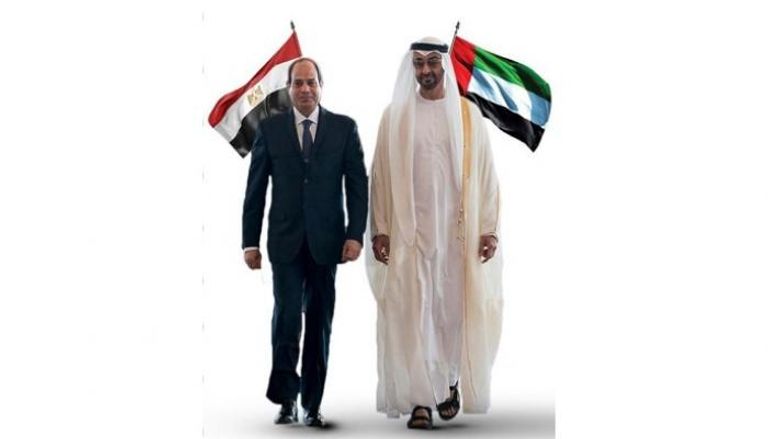 الشيخ محمد بن زايد آل نهيان والرئيس السيسي