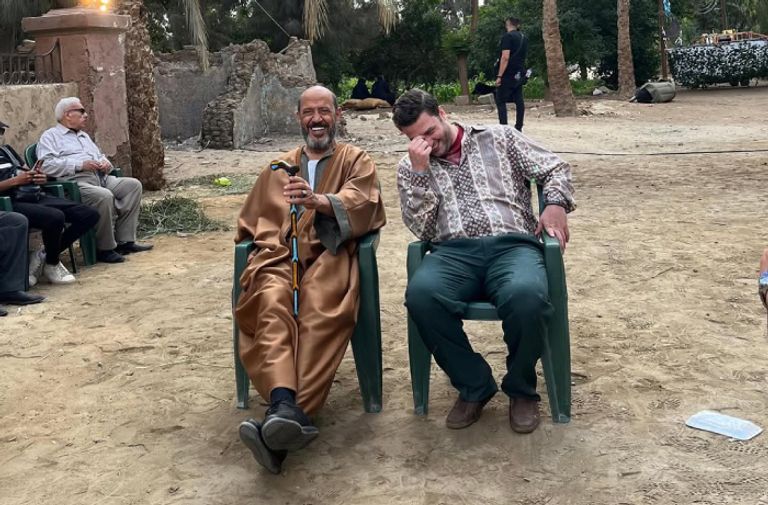 كواليس فيلم السادة الأفاضل لأشرف عبد الباقي كواليس فيلم السادة الأفاضل لأشرف عبد الباقي