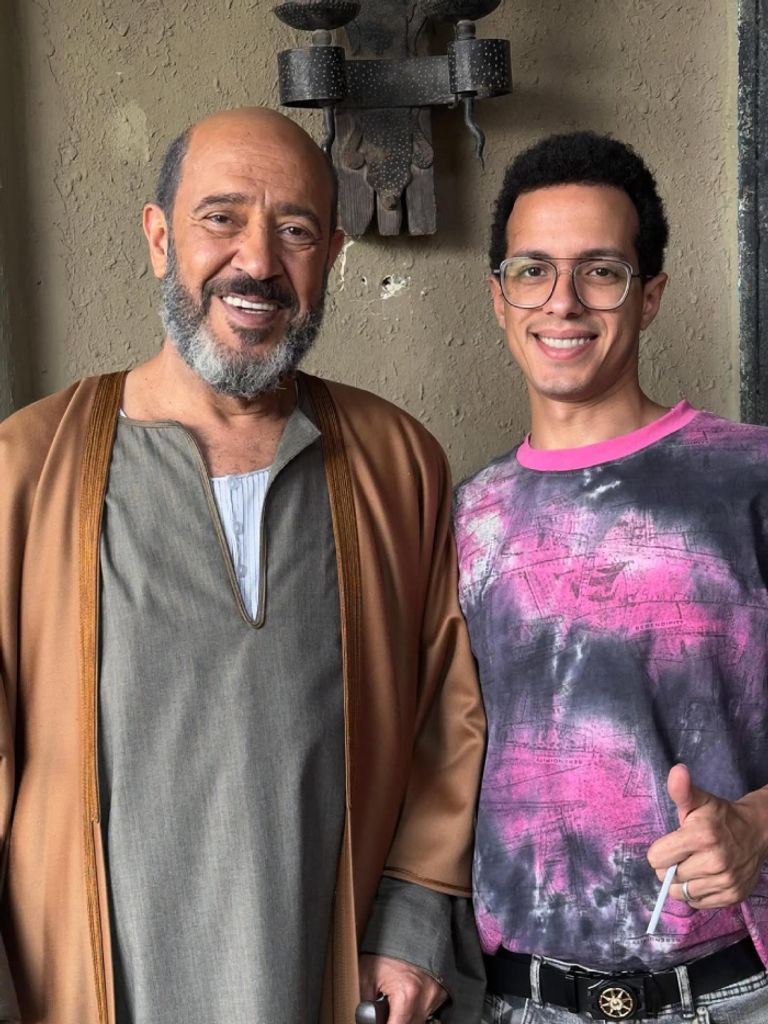 كواليس فيلم السادة الأفاضل لأشرف عبد الباقي كواليس فيلم السادة الأفاضل لأشرف عبد الباقي