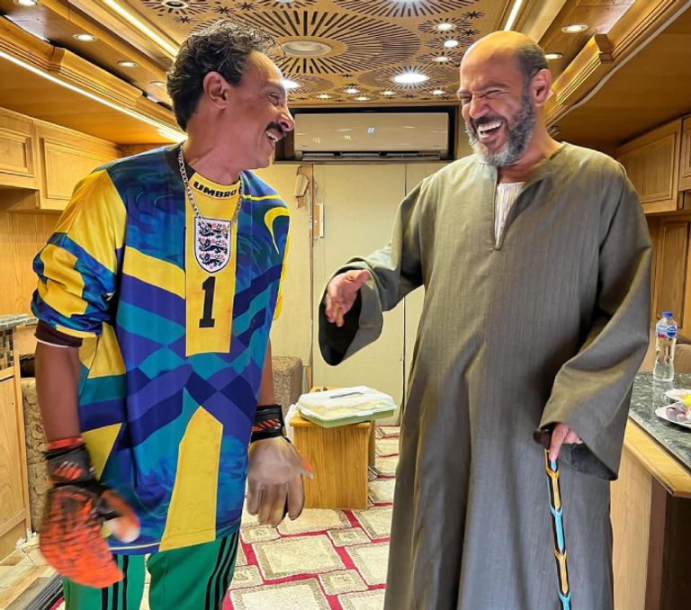 كواليس فيلم السادة الأفاضل لأشرف عبد الباقي كواليس فيلم السادة الأفاضل لأشرف عبد الباقي