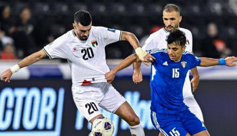 موعد مباراة فلسطين والكويت اليوم