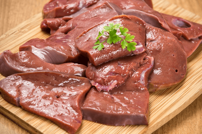 الكبدة النيئة