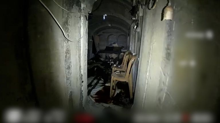 غرفة تحت الأرض تقول إسرائيل إنها عثرت بها على جثمان محمد السنوار