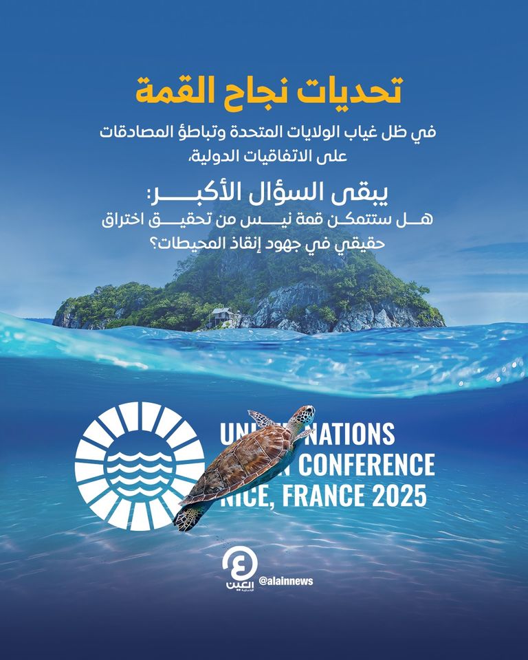 انطلاق قمة نيس للمحيطات مع توقع إعلان مناطق محمية جديدة