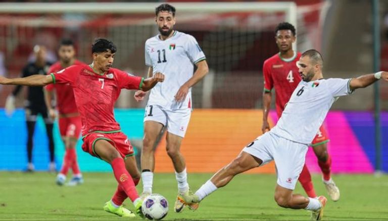 موعد مباراة فلسطين وعمان