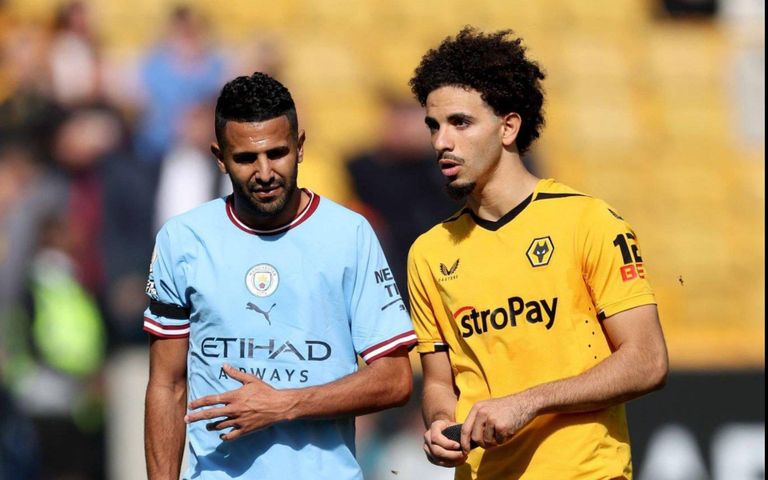 محرز وآيت نوري الجزائري ريان آيت نوري