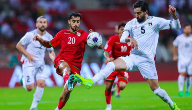 موعد مباراة فلسطين وعمان