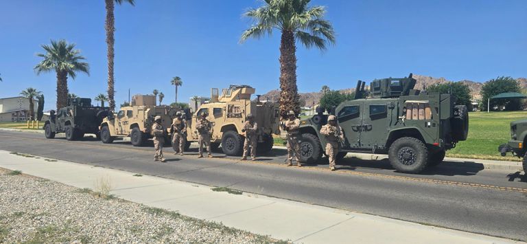 وحدات المارينز في لوس أنجلوس