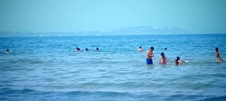 صورة لشاطئ حمام الأنف بعد نظافة مياهه