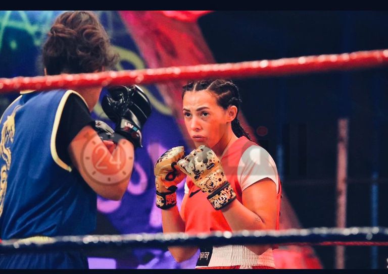 إيمان العاصي ومينا مسعود