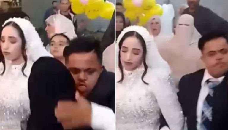 زفاف الشاب المصاب بمتلازمة داون