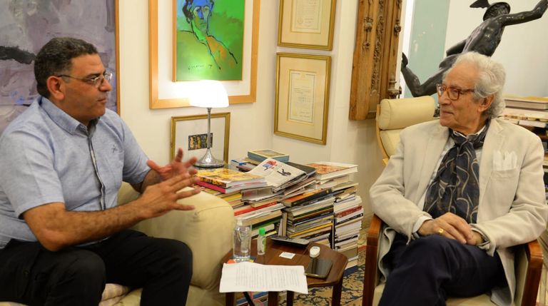 فاروق حسني في حواره لـ«العين الإخبارية» 