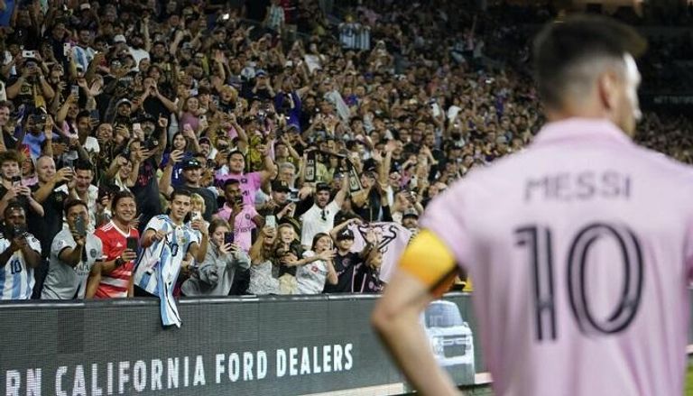 ليونيل ميسي قائد منتخب الأرجنتين