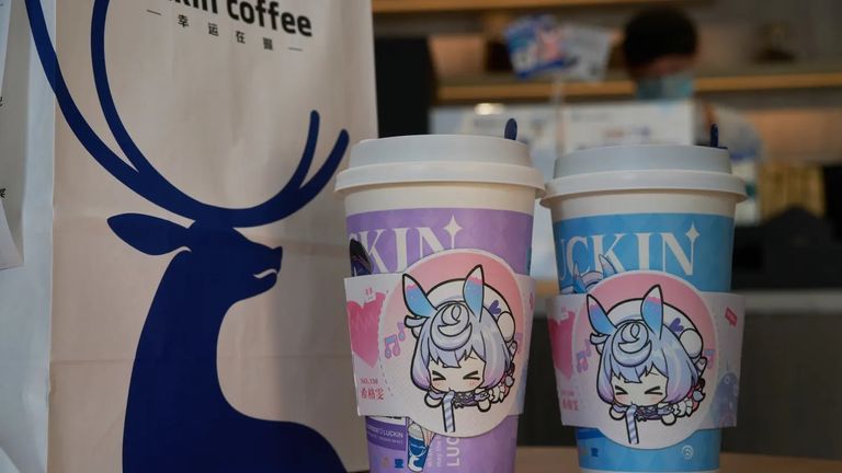 لوكين كوفي الصينية القهوة الصينية تغزو العالم