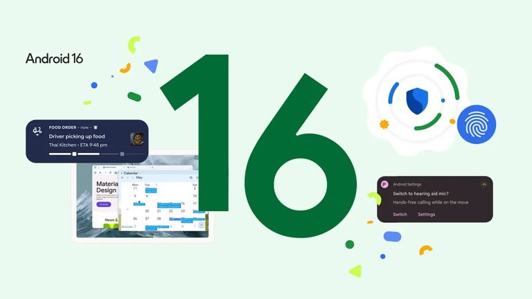 إطلاق أندرويد 16