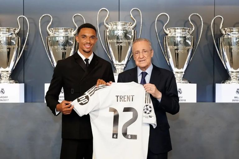 ترنت ألكسندر أرنولد ترينت ألكسندر أرنولد وقميص ريال مدريد