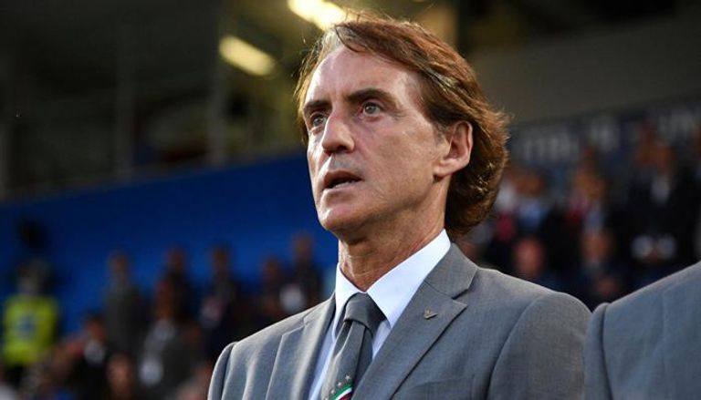 روبرتو مانشيني مدرب منتخب إيطاليا الأسبق