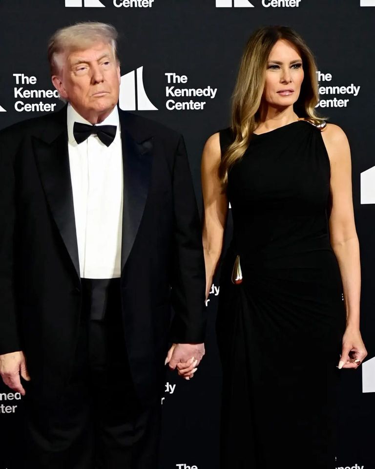 الرئيس الأمريكي وزوجته ميلانيا