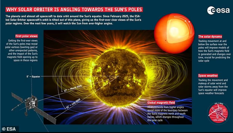 القطب الجنوبي للشمس 
