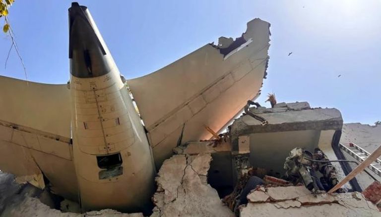 الطائرة الهندية المنكوبة