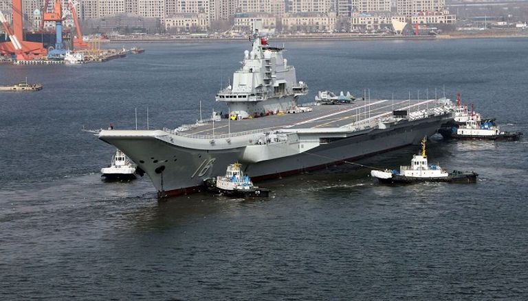 حاملة الطائرات الصينية "لياونينغ"