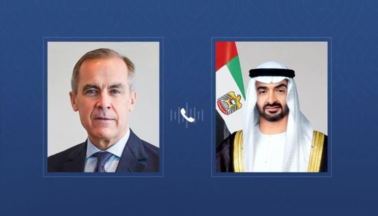 محمد بن زايد ورئيس وزراء كندا