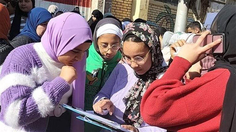 طلاب إعدادية في مصر