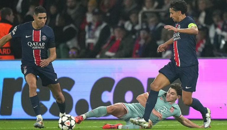 مشاهدة مباراة باريس سان جيرمان وأتلتيكو مدريد اليوم 