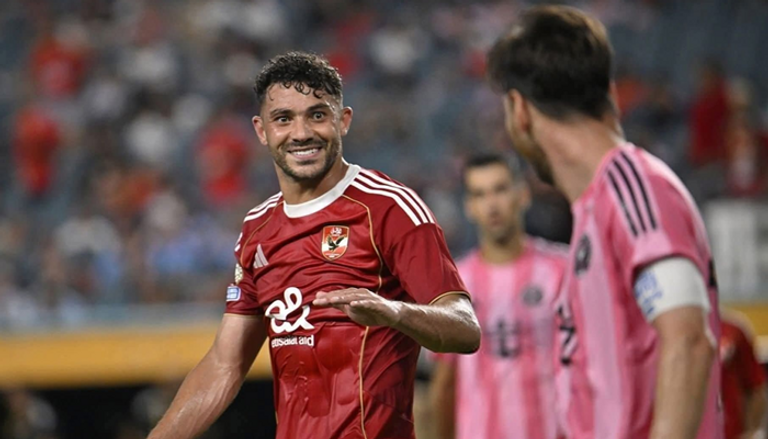 ليونيل ميسي وياسر إبراهيم ليونيل ميسي وياسر إبراهيم