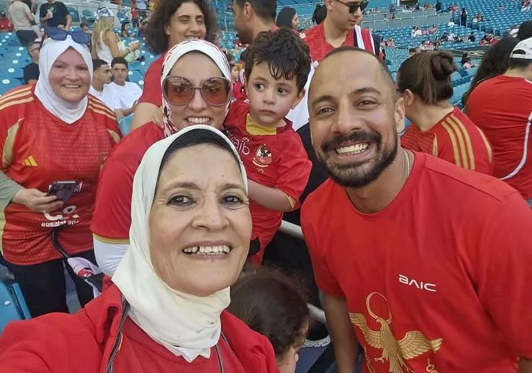 مجموعة من نجوم الفن في مصر 