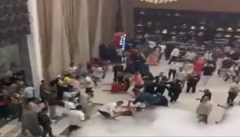 مشاجرة في قاعة أفراح بمصر
