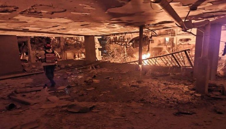 آثار قصف إيراني في إسرائيل- أرشيفية