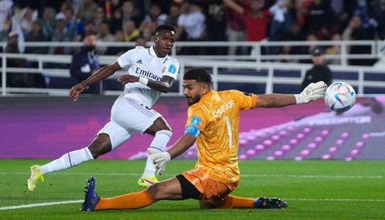فينيسيوس نجم ريال مدريد ضد الهلال