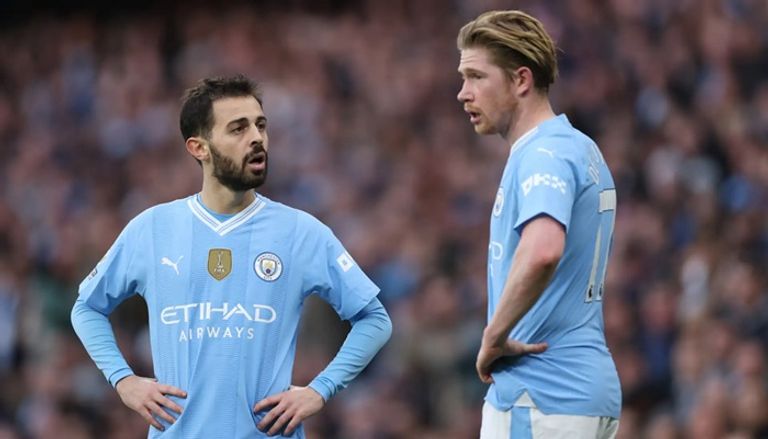 كيفن دي بروين وبيرناردو سيلفا ريال مدريد وبرشلونة