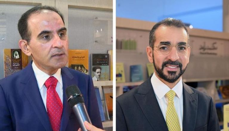راشد محمد الكوس والدكتور علي بن تميم