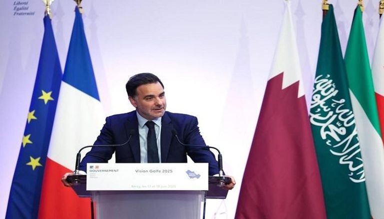 لوران سان مارتن وزير التجارة الخارجية والفرنسيين في الخارج