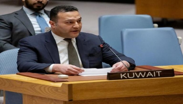 فيصل العنزي نائب مندوب دولة الكويت الدائم لدى الأمم المتحدة