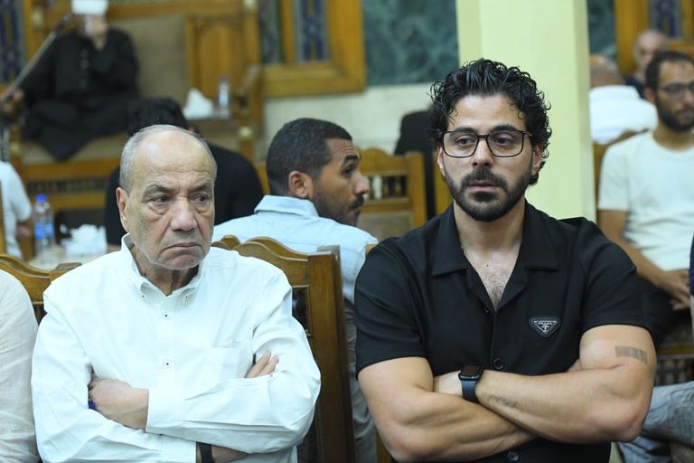 عزاء والدة المخرجة سارة وفيق 