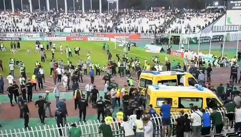 أحداث مباراة تتويج مولودية الجزائر