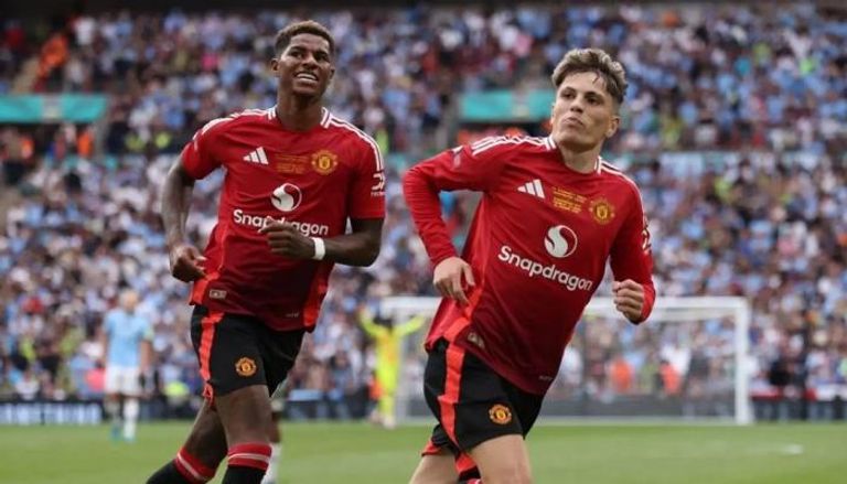 غارناتشو وراشفورد في مانشستر يونايتد