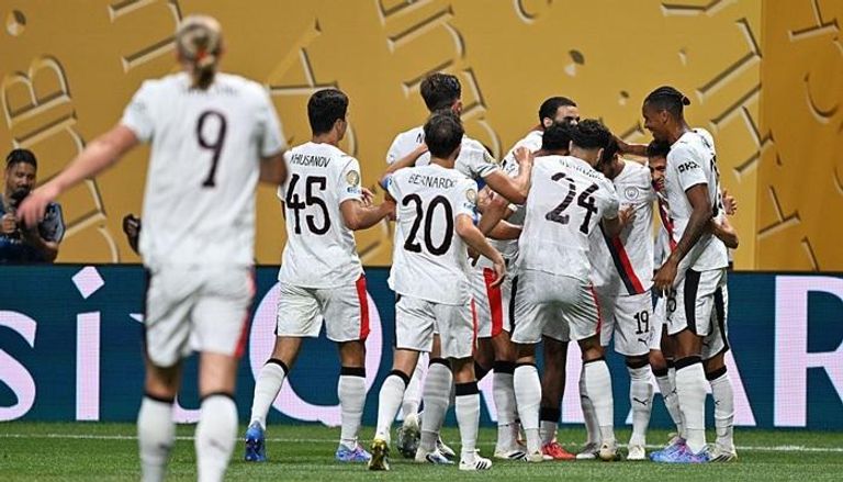 مباراة مانشستر سيتي والعين