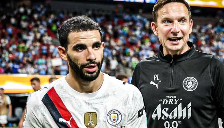 آيت نوري لاعب مانشستر سيتي