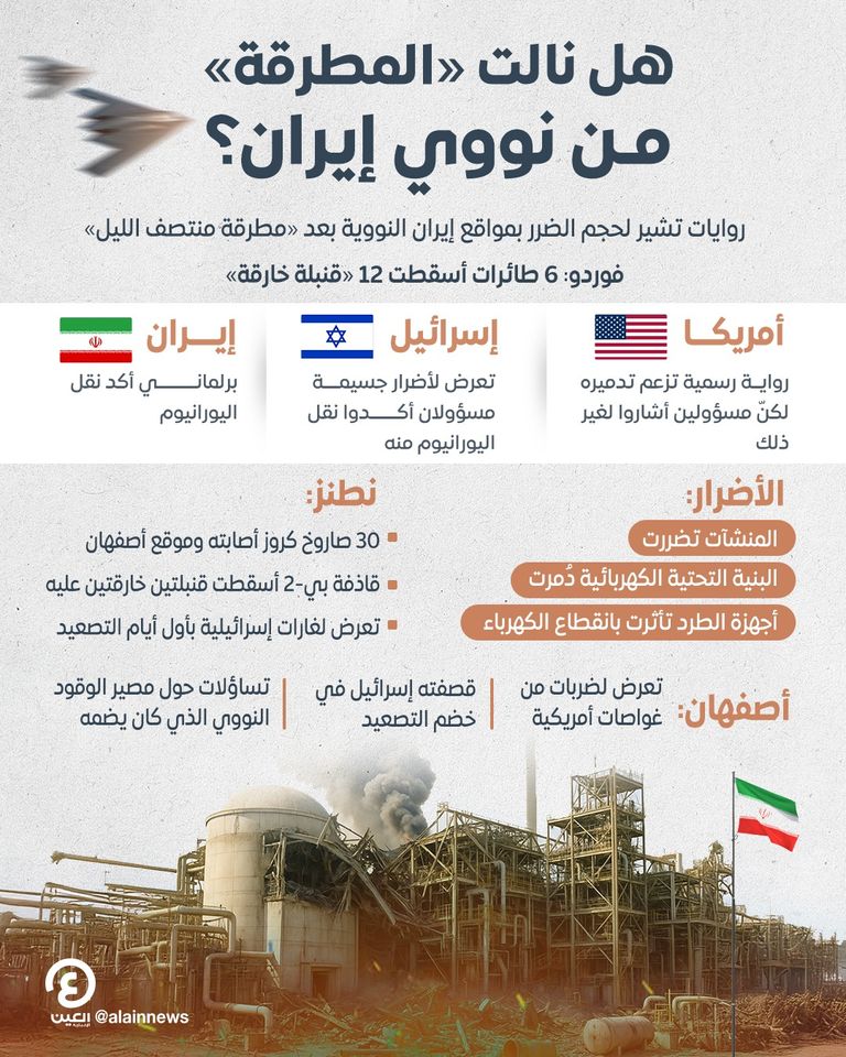 صورة بالأقمار الصناعية من موقع نطنز