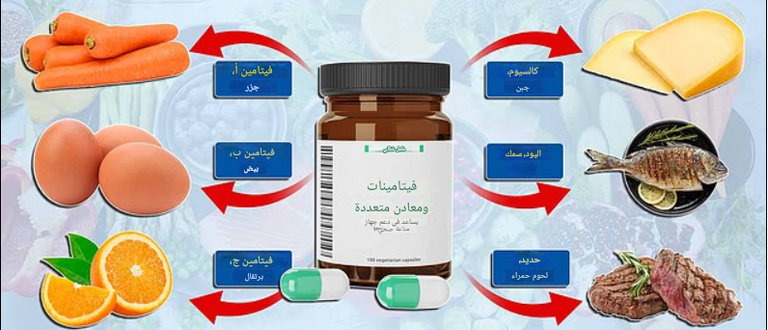 توصية طبية بالحصول على العناصر الغذائية من الأطعمة الطبيعية