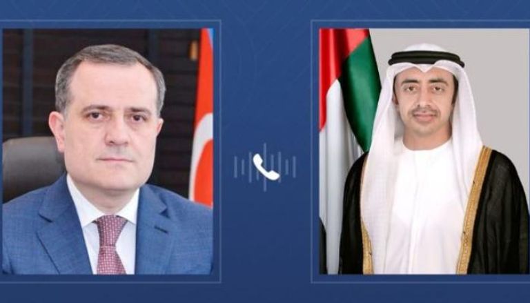 الشيخ عبدالله بن زايد آل نهيان ووزير خارجية أذربيجان
