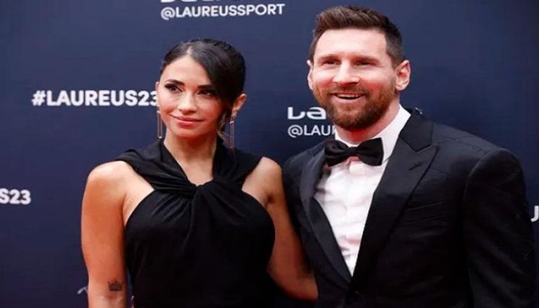 ليونيل ميسي وزوجته