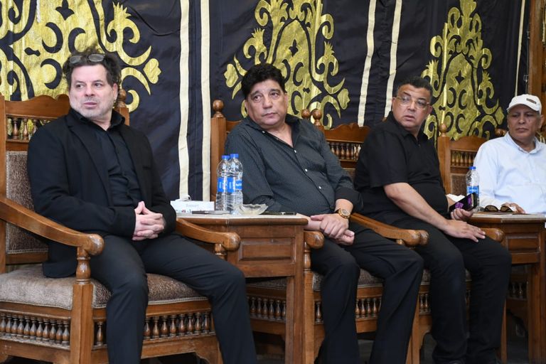 عزاء والد تامر عبد المنعم في مسجد عمر مكرم عزاء والد تامر عبد المنعم في مسجد عمر مكرم